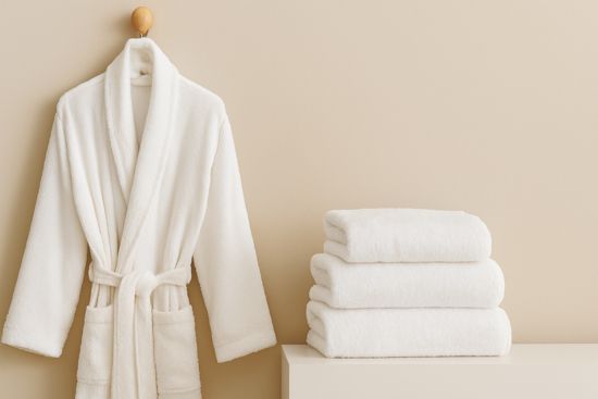 Serviettes et peignoirs pour SPA et hôtels